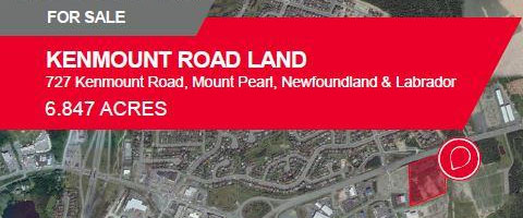 For Sale Kenmount Road Land