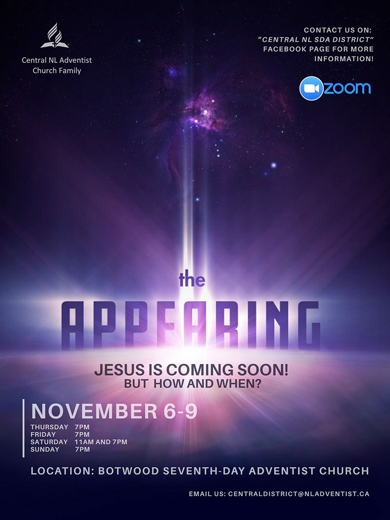 the-appearing-Poster- The Appearing in Christian Radio in Canada